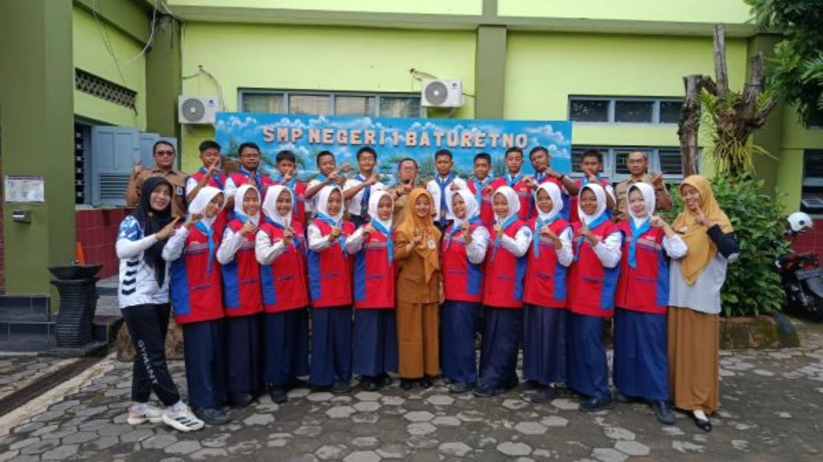 “Tim SMP Negeri 1 Baturetno Berjaya , Amankan Juara Umum 3”