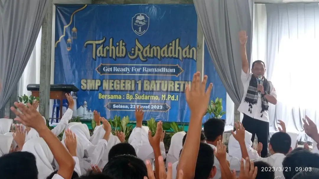 SMPN 1 Baturetno Gelar Tarhib Ramadan