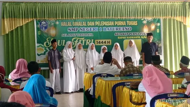 Sajikan Tahfiz, Siswa Spensaba Tampil Memukau