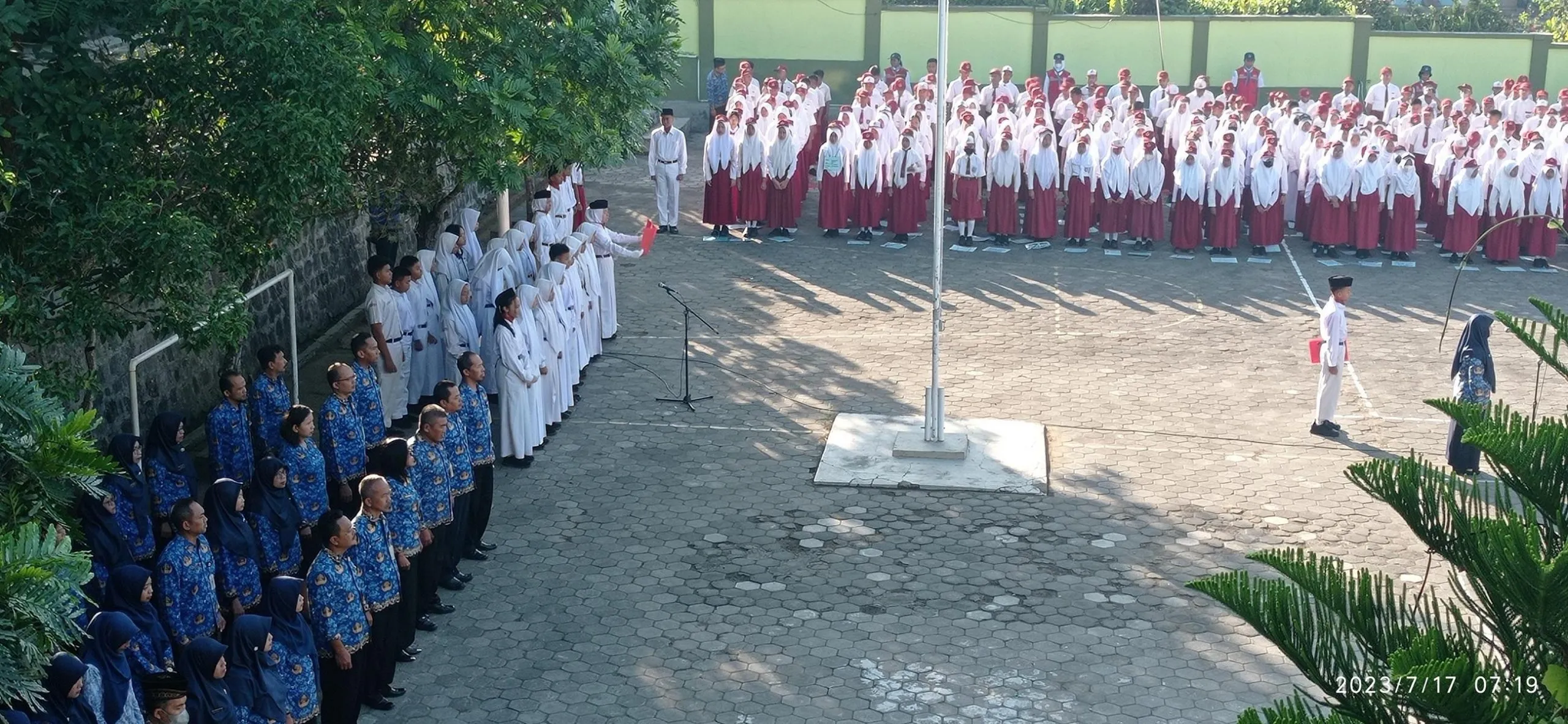SMP Negeri 1 Baturetno, Sukses Gelar Masa Pengenalan Lingkungan Sekolah Peserta Didik Baru Tahun Pelajaran 2023/2024