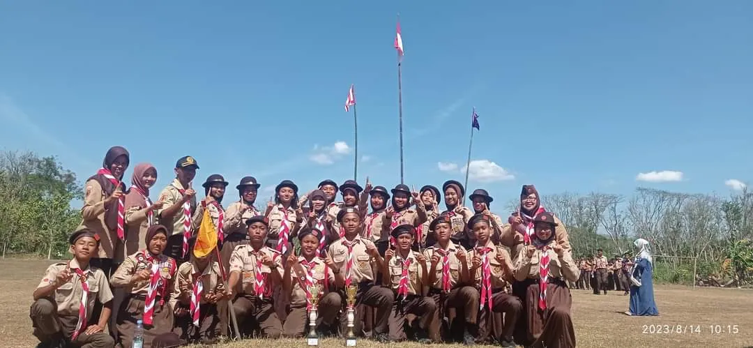 SMP Negeri 1 Baturetno Tergiat Jambore