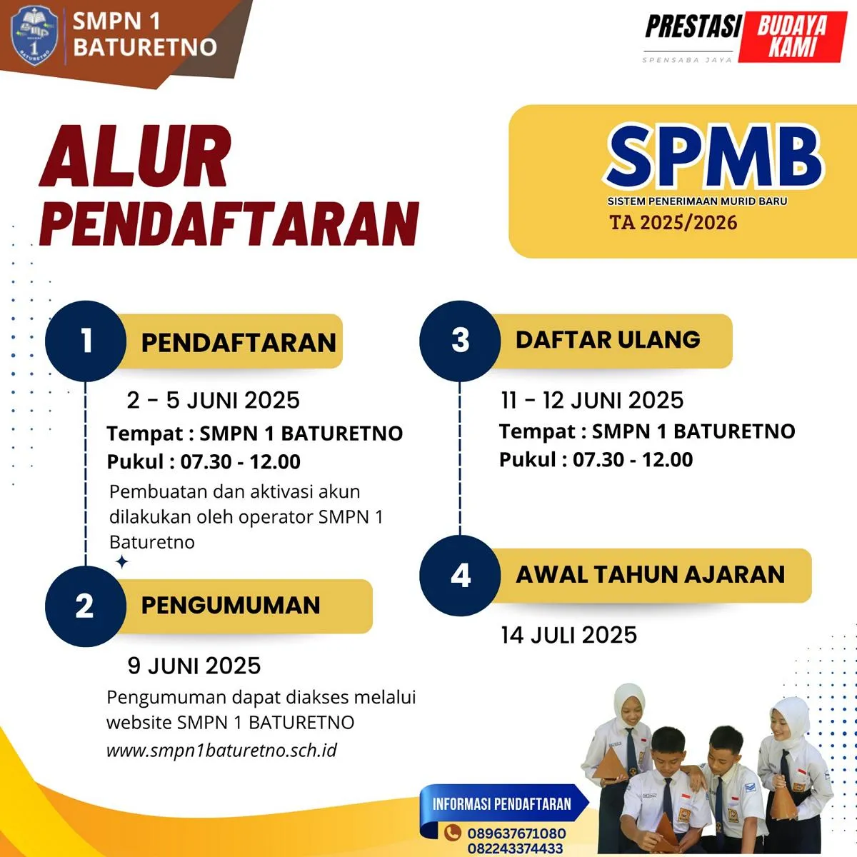 Sistem Penerimaan Murid Baru (SPMB) Tahun Ajaran 2025/2026