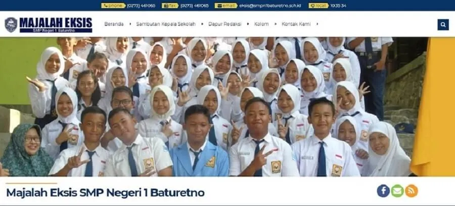 Peluncuran Majalah Eksis Elektronik