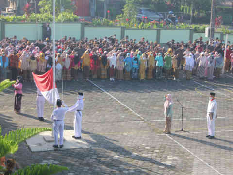 Peringatan HARDIKNAS 2022 SMP N 1 Baturetno