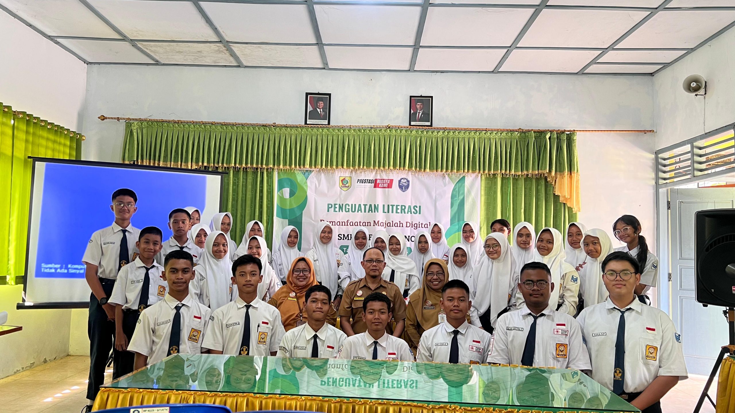 SMP Negeri 1 Baturetno Gelar Pelatihan Penulisan Majalah Digital, Perkuat Literasi Siswa