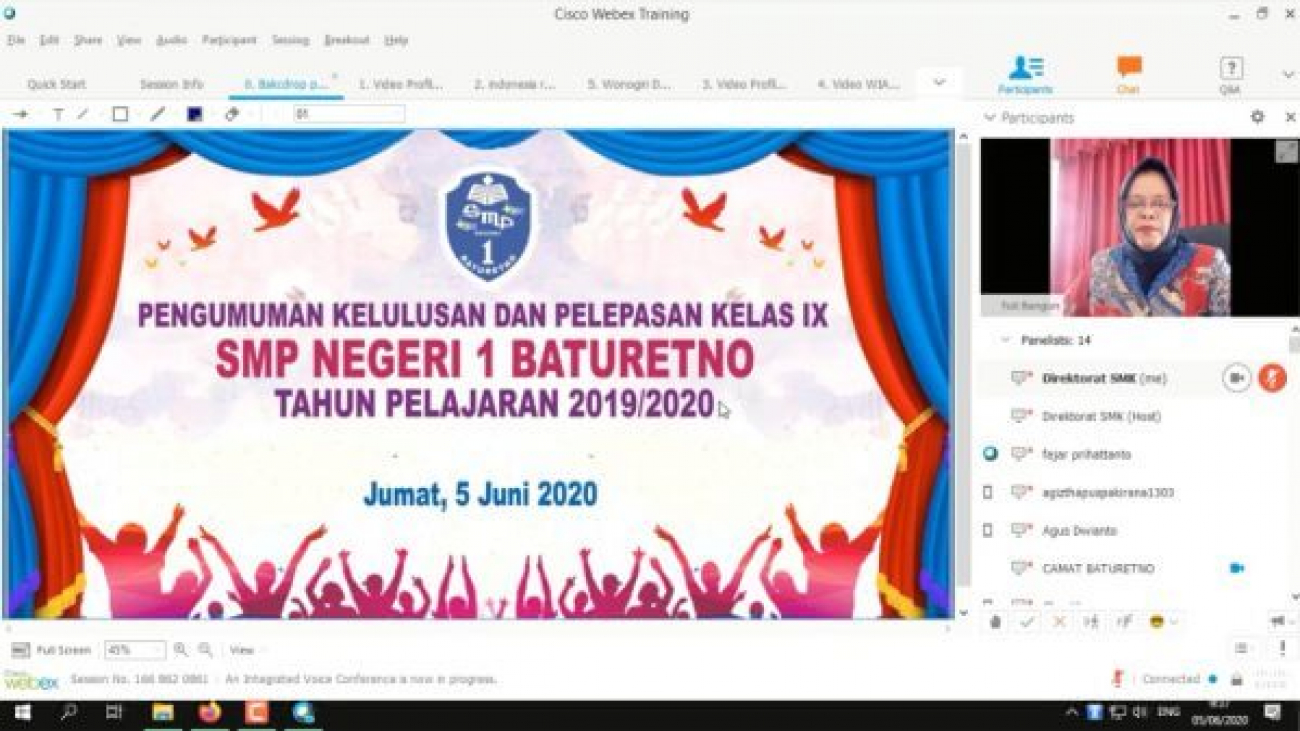 Kelulusan siswa 9
